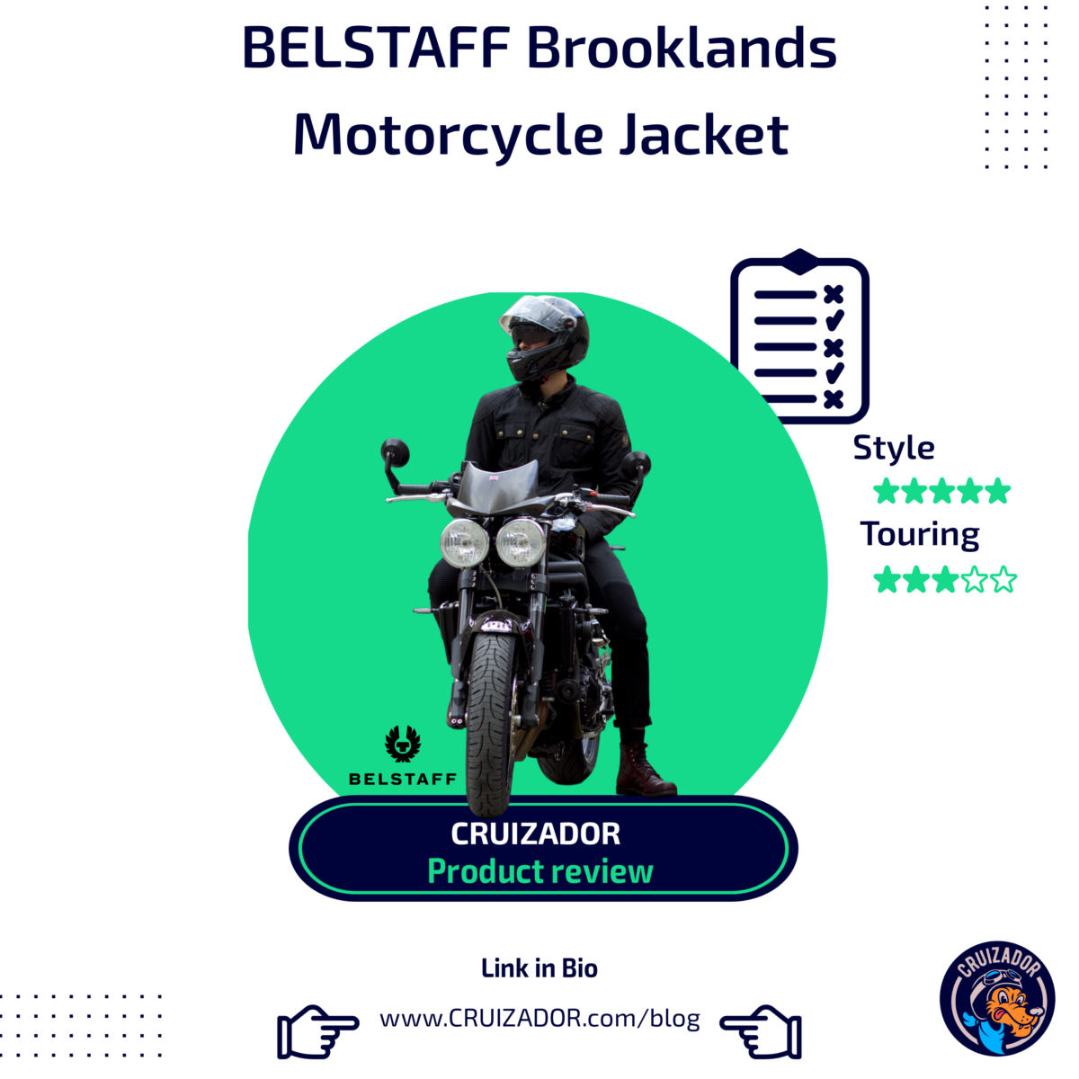 Cruizador Belstaff Brooklands Review