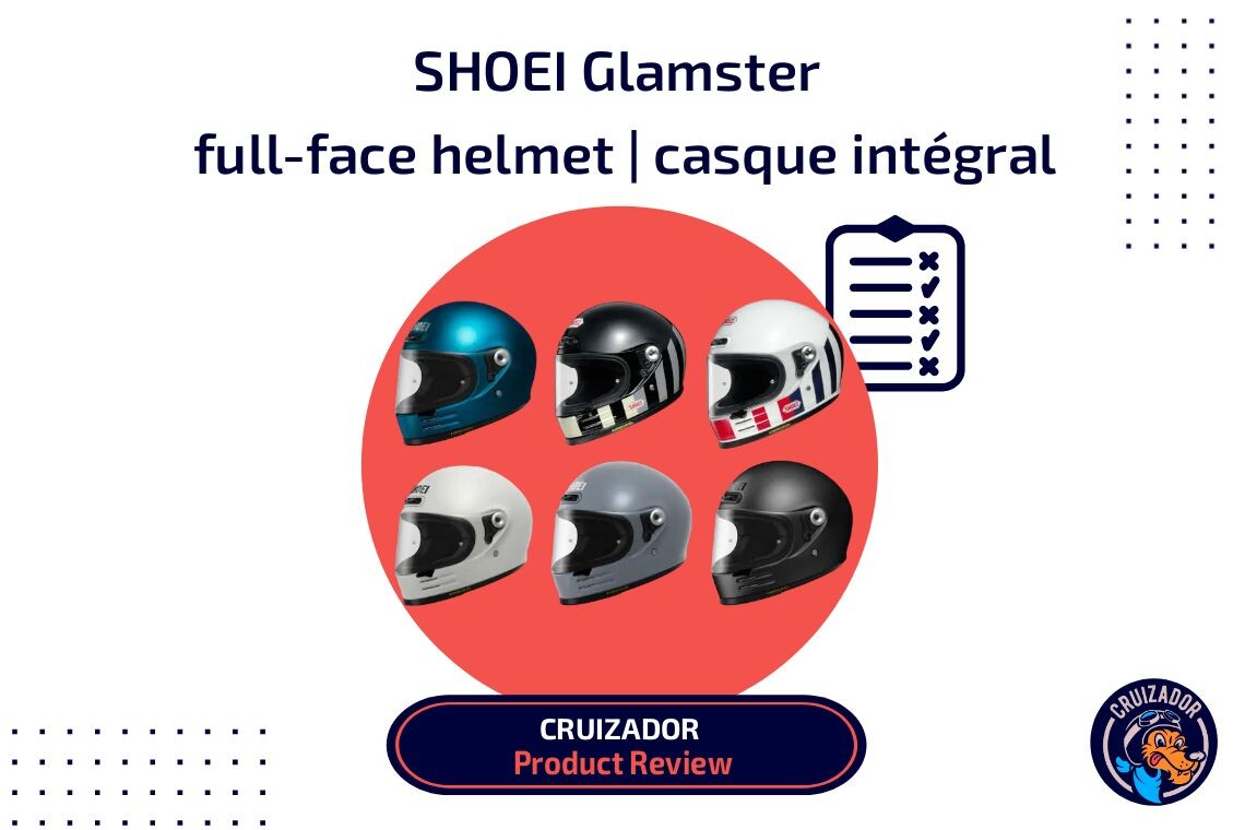 Test détaillé du casque Shoei Glamster - Cruizador Tests Produit