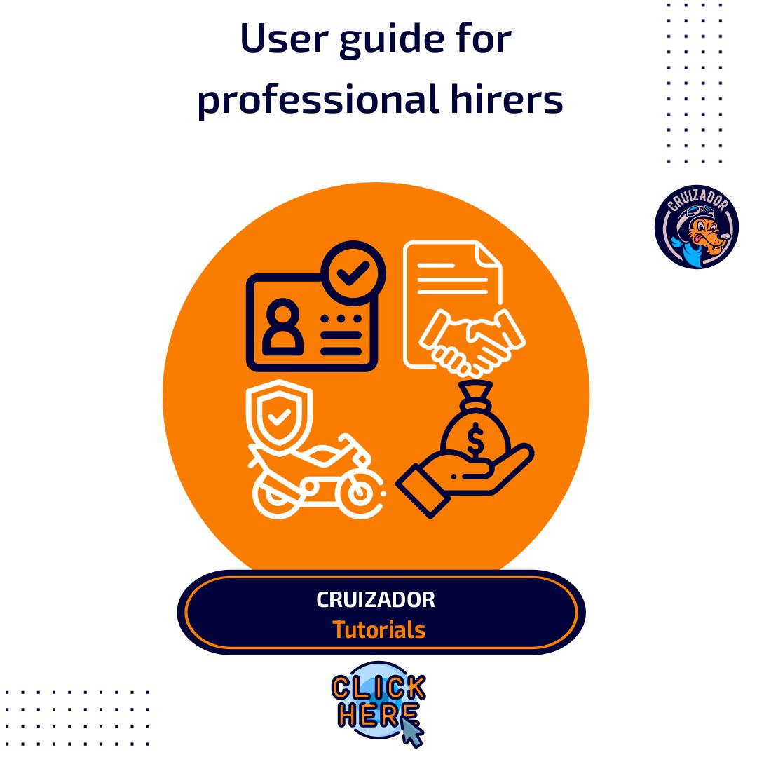 user guide professional hirers