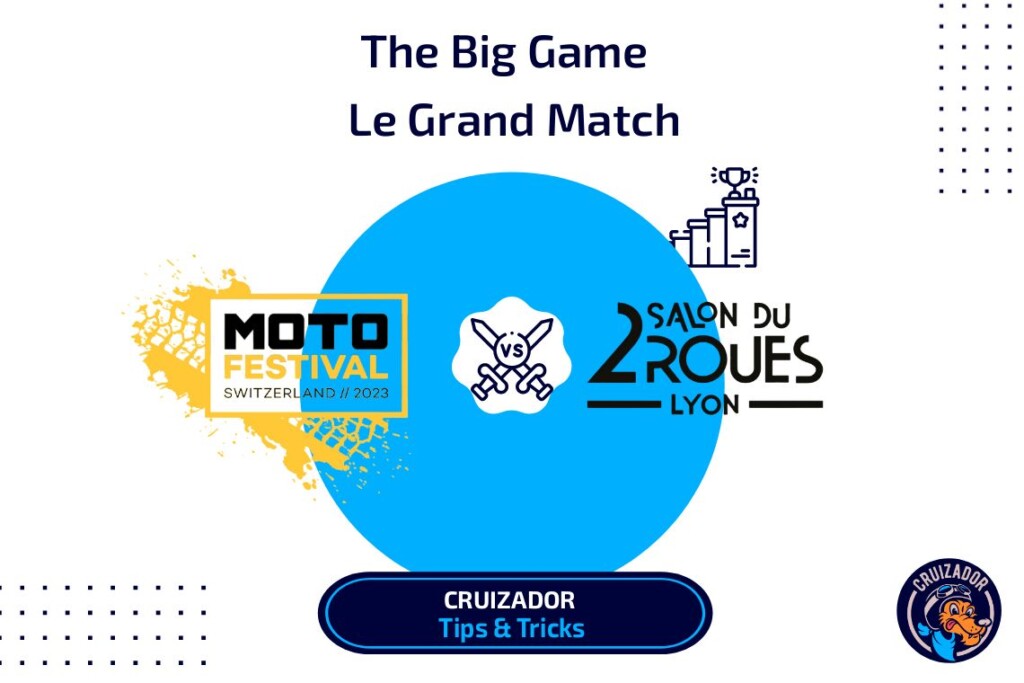 Moto Festival Berne vs Salon 2 Roues Lyon: le grand match